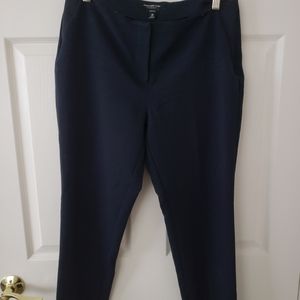 Blue cropped pants good shape